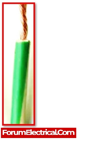 color of grounding conductor