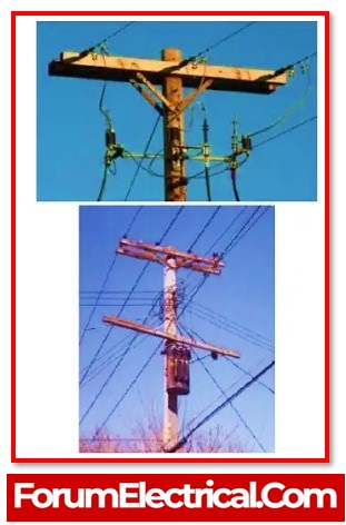 Wooden Electric Pole