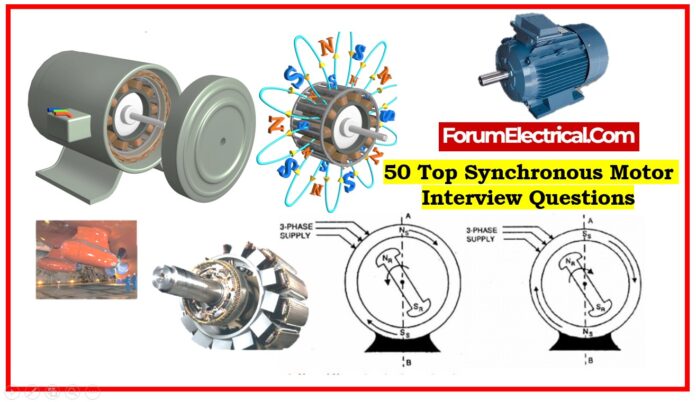 50 Top Synchronous Motor Interview Questions