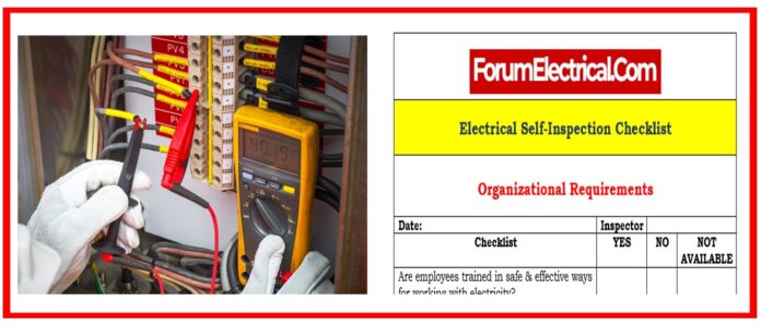 Electrical Self-Inspection Checklist