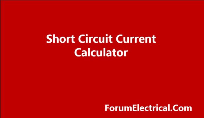 Short Circuit Current Calculator