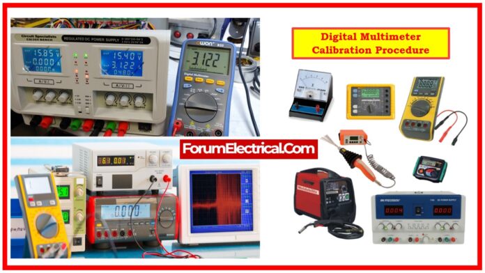 Digital Multimeter Calibration Procedure