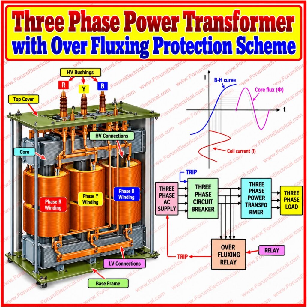 Over Fluxing in Power Transformer