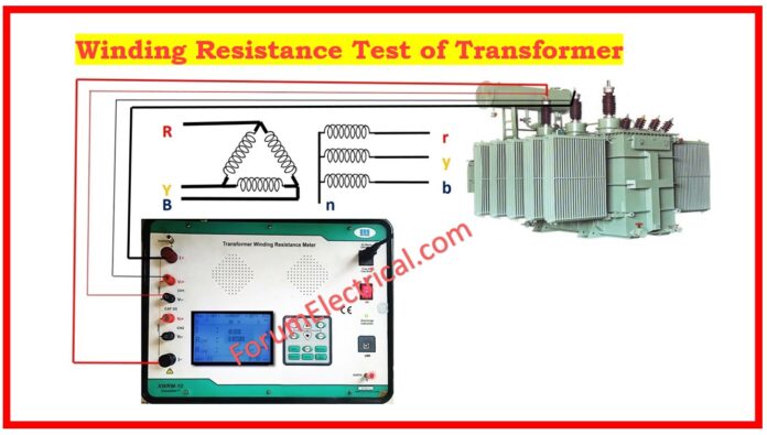 Winding Resistance Test of Transformer
