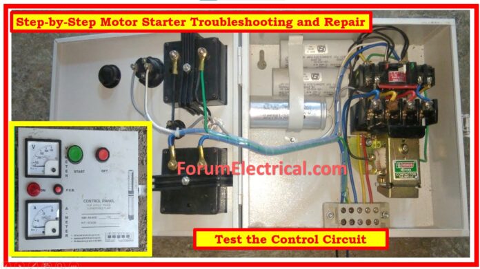 Motor Starter Troubleshooting and Repair