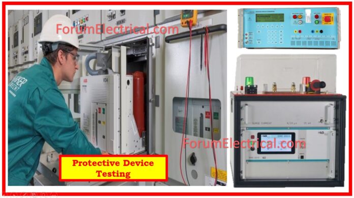 Protective Devices Testing