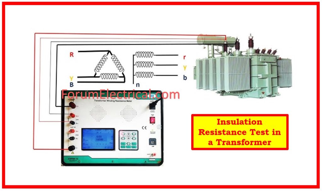 Insulation Resistance Test in Transformer