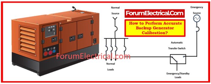 How to Perform Accurate Backup Generator Calibration?