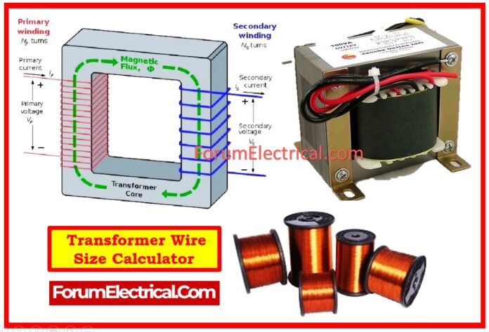 Transformer Wire Size Calculator