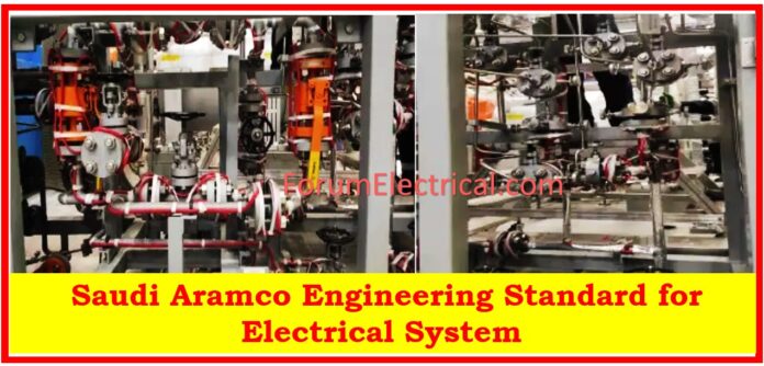 Saudi Aramco Engineering Standard for Electrical System