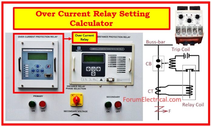 Over Current Relay Setting Calculator