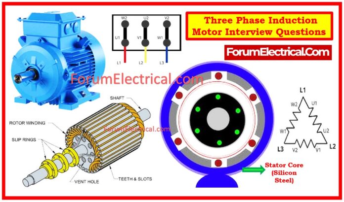 Three Phase Induction Motor Interview Questions