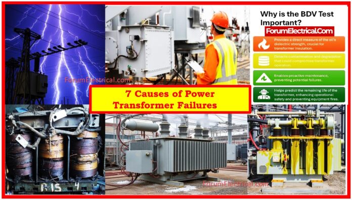 7 Causes of Power Transformer Failures
