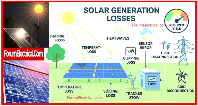 Solar Generation Losses