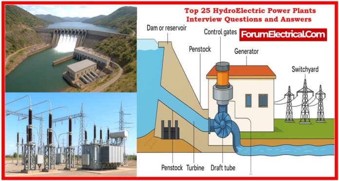 Top 25 HydroElectric Power Plants Interview Questions and Answers