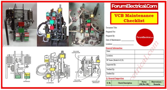 VCB Maintenance Checklist