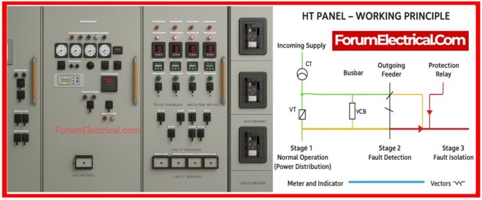 What is HT Panel? Explains its Working Principle, Functions and Different Types
