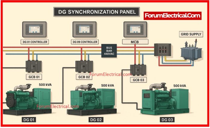 What is Generator Synchronization Panel?