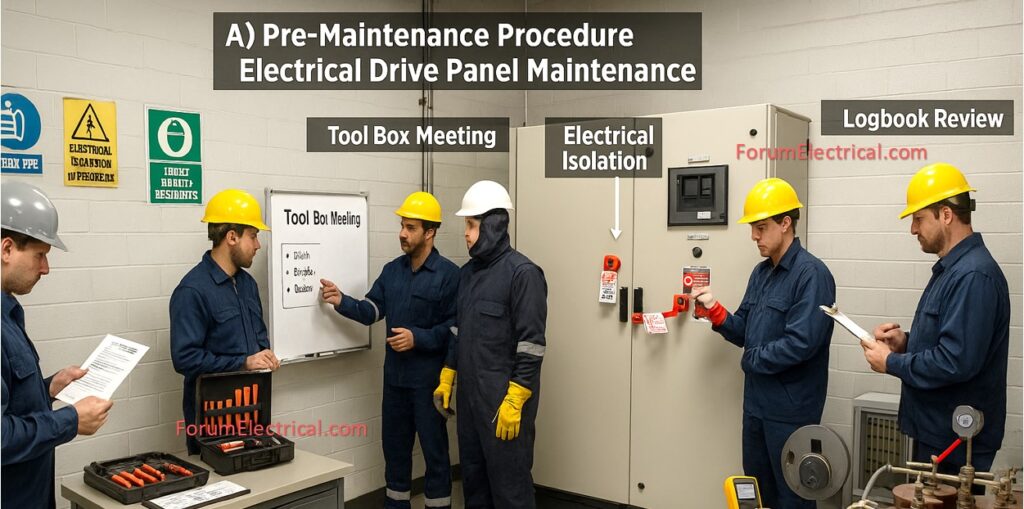Pre-Maintenance Procedure