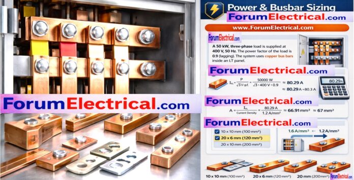 Busbar Size Calculator