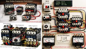 Star Delta Contactor Size