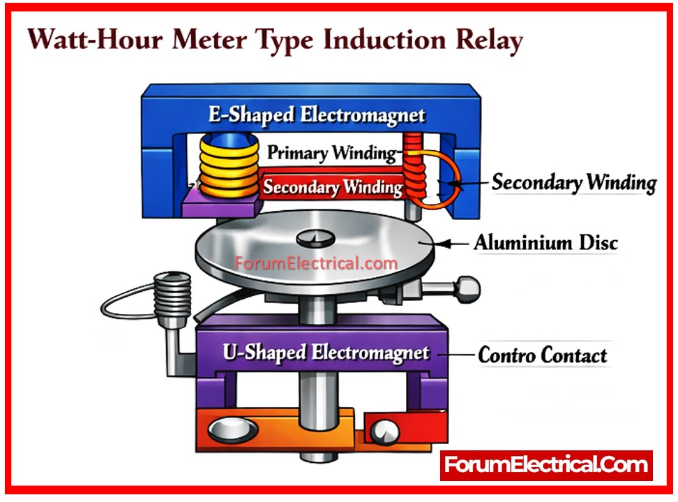 Watt-Hour Meter Type Induction Relay