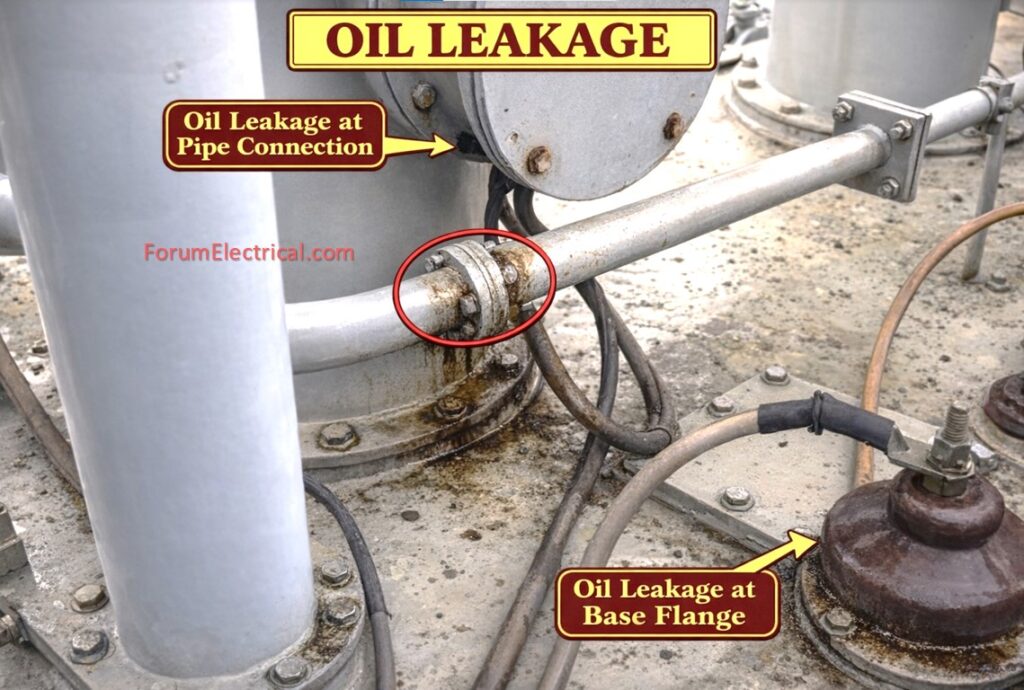 High Risk Areas of Oil Leak in Pipe Joints