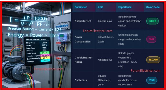Electrical Parameter Calculator