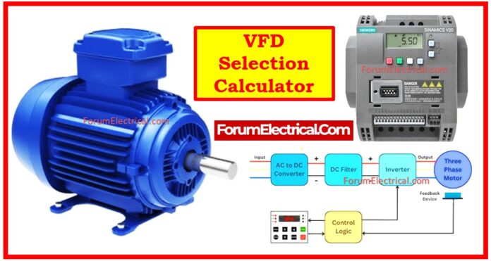 VFD Selection Calculator
