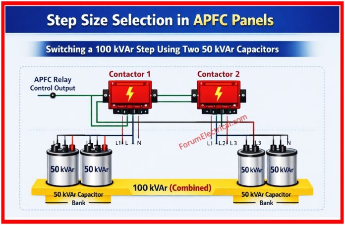 APFC Panel Step Size Selection Procedure