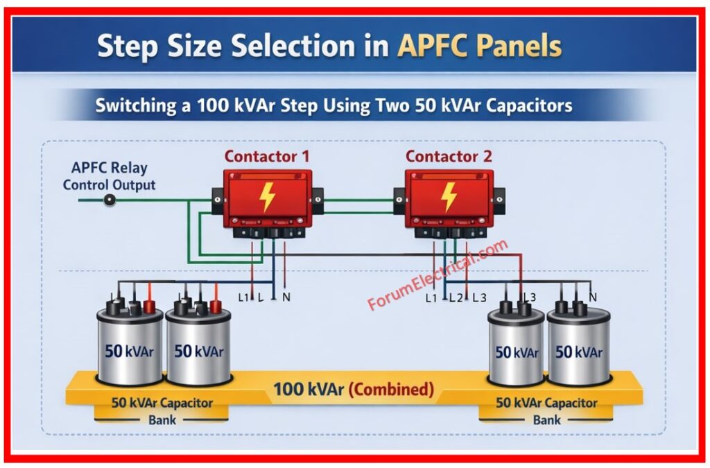 Steps in APFC Panels