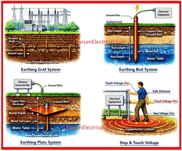 Earthing Resistance Calculator