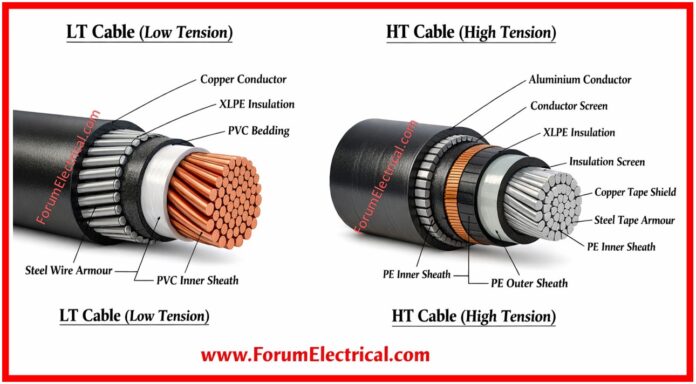 LT & HT Cable Sizing Calculator