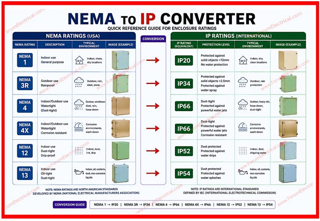 NEMA to IP Converter