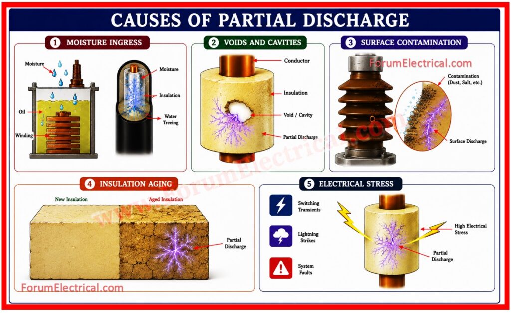 Causes of Partial Discharge