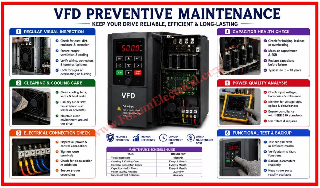 Variable Frequency Drives (VFDs)  Preventive Maintenance