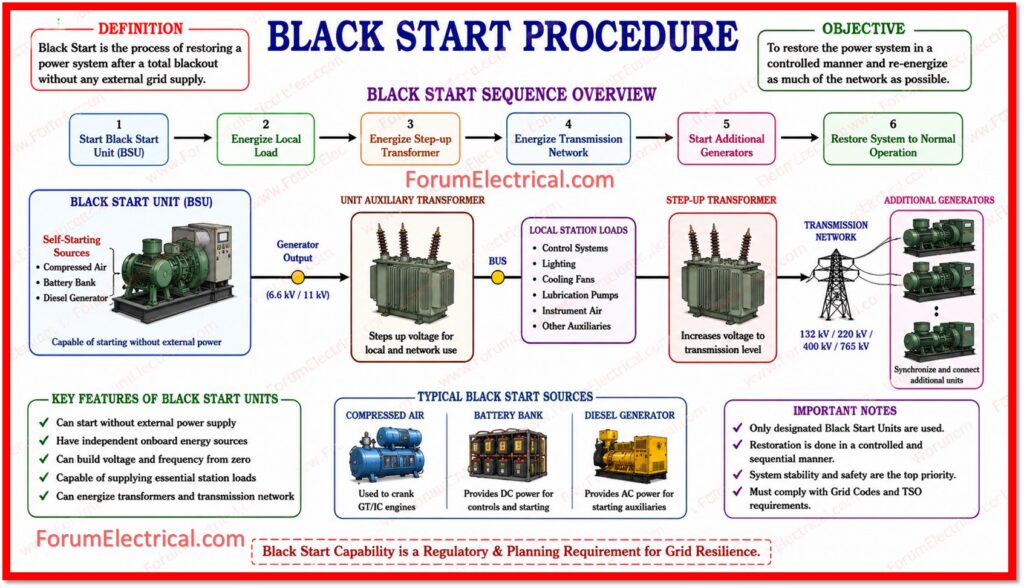 Black Start Procedure