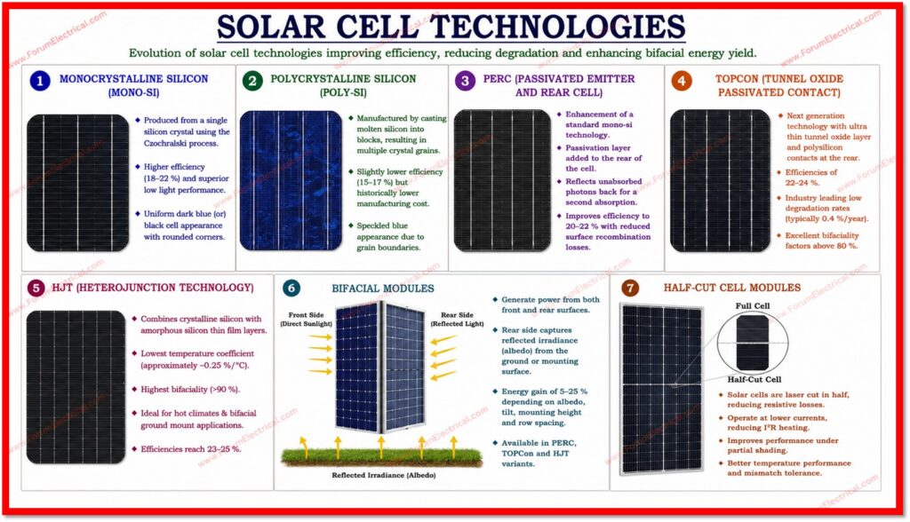 Solar Cell Types