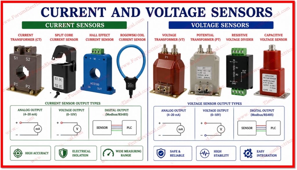 Current and Voltage Sensors