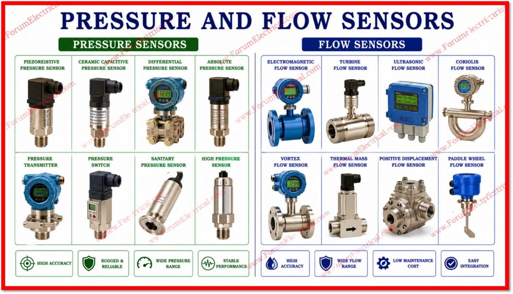Pressure and Flow Sensors
