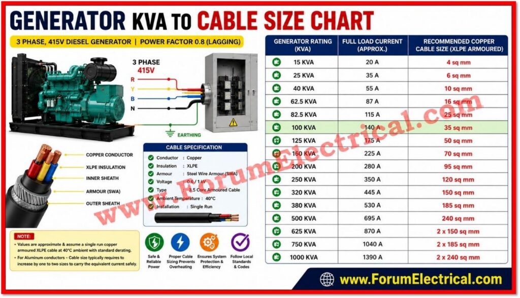 Generator KVA Rating