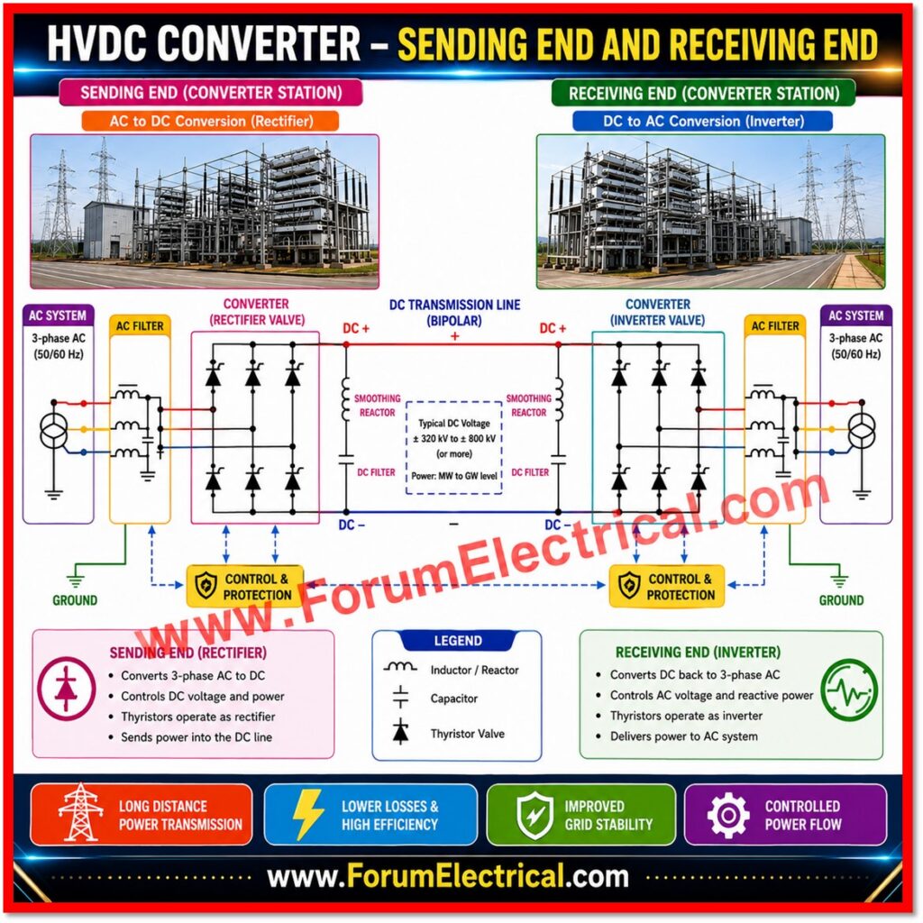 HVDC Converter Stations: Working, Components & Applications