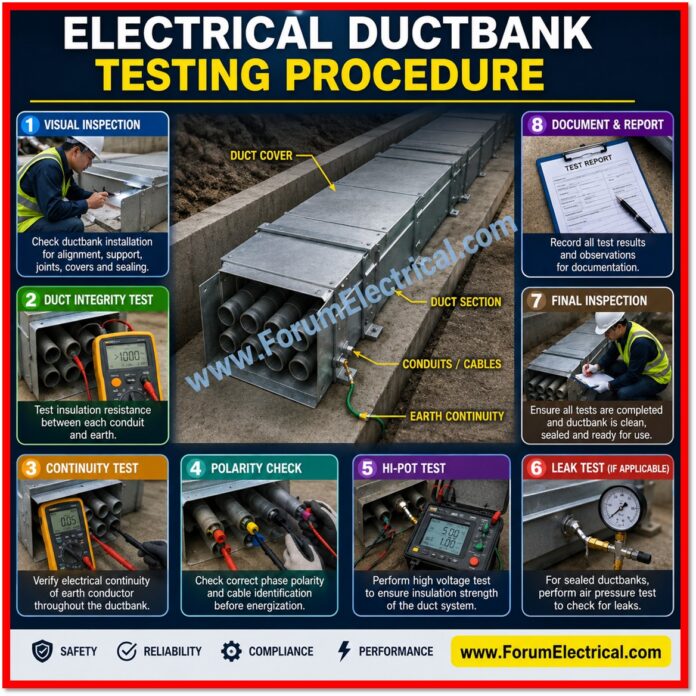 Electrical Ductbank Testing Procedure Electrical Ductbank Testing Procedure