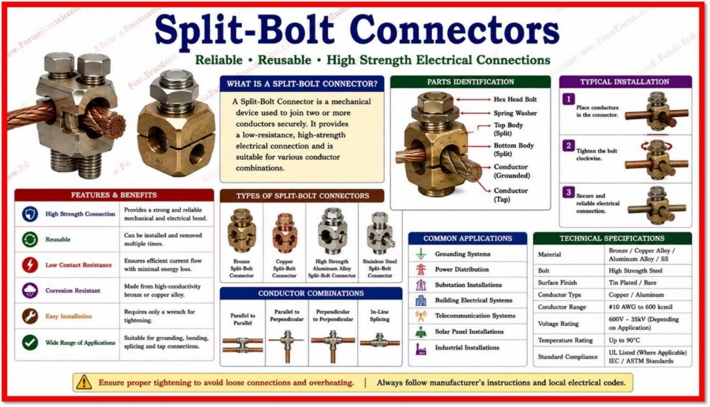 Split-Bolt Connectors