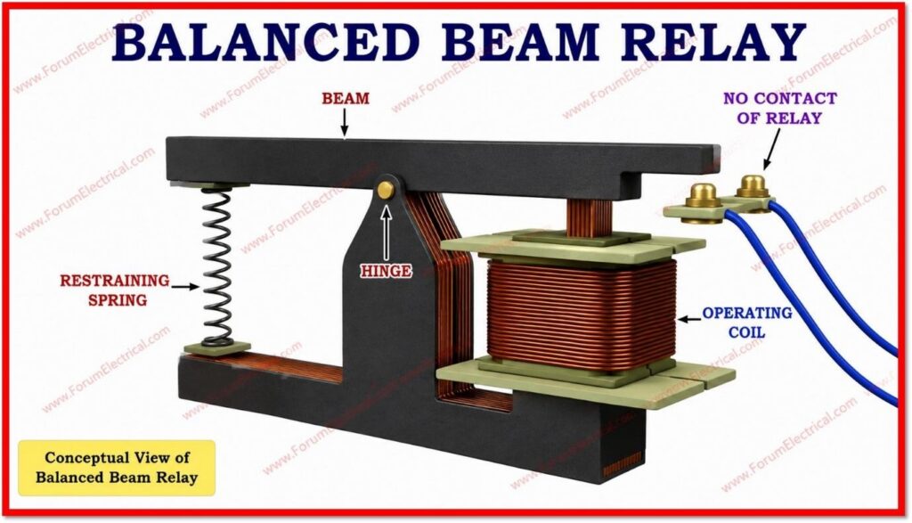 Working Principle of Balanced Beam Relay