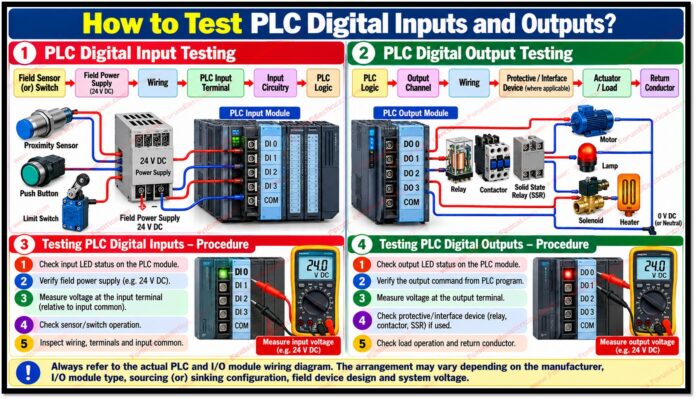 How to Test PLC Digital Inputs and Outputs? How to Test PLC Digital Inputs and Outputs?