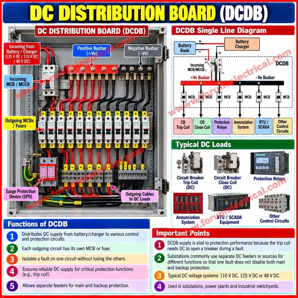 DC Distribution Board (DCDB)
